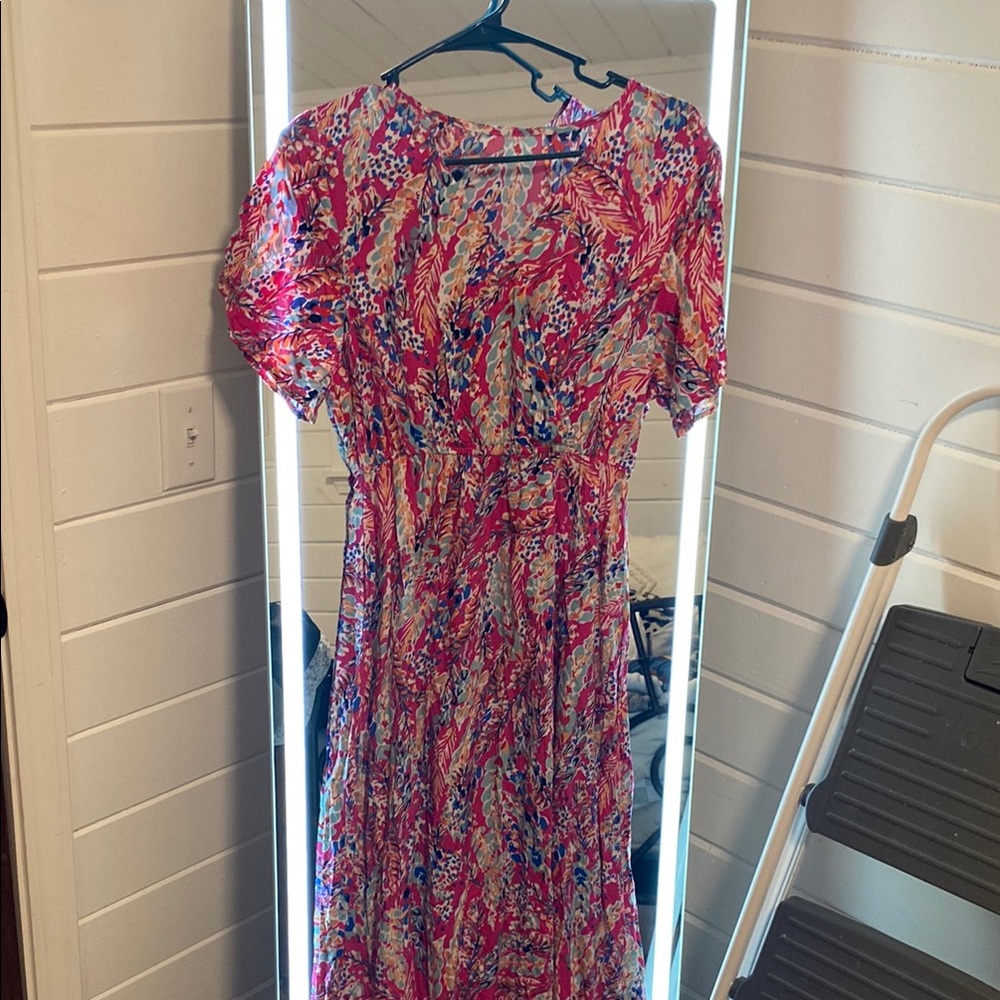 Floral Pink Dress